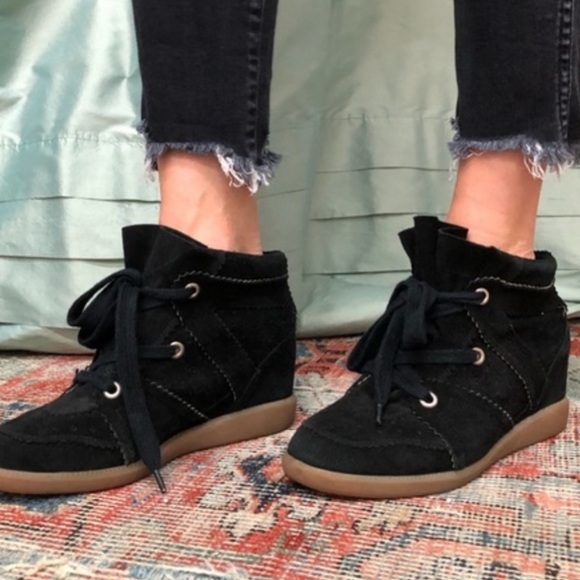 Isabel marant designer platform sneakers size 39 European (size 8 US) - Picture 1 of 5